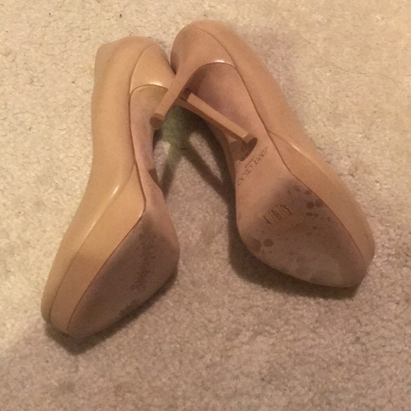 Jimmy Choo Tan leather platform pump - Picture 3 of 3